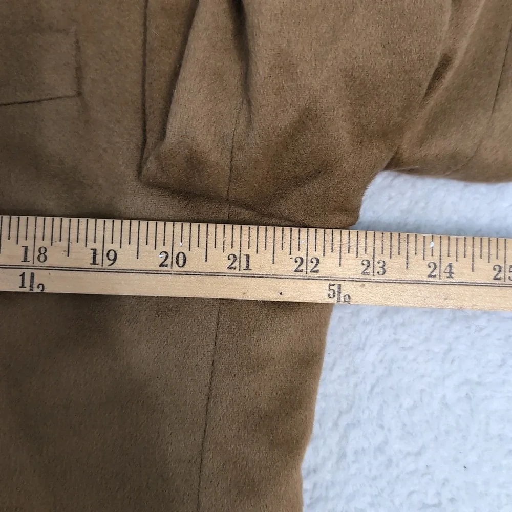 FENZIA EUROMODA 100% PURE CASHMERE Men's Sport Blazer 3 Button Brown 44R‎ Jacket